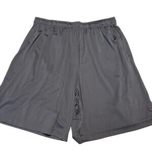 Nike Dri Fit 00s Long Navy Blue Shorts Men's Size XL Polyester Basketball